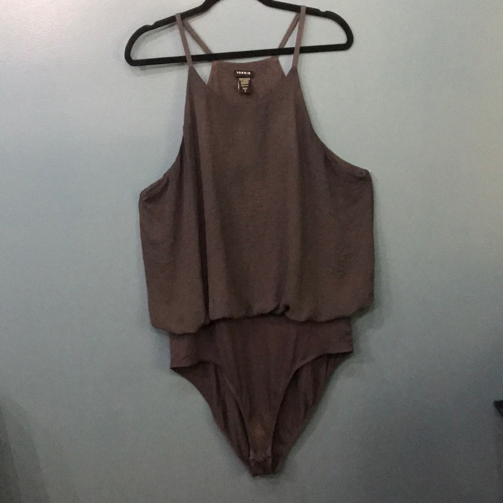 Gray Tanktop Bodysuit
